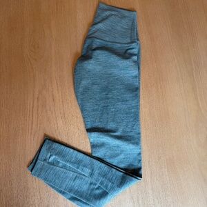 NWOT Lululemon Align Leggings 25" Heathered Tidewater Teal Size 4